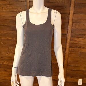 H&M Dark Gray Scoop Neck Tank Top